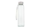 Trinkflasche aus Glas 500ml Transparent