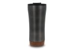 Double walled tumbler cork base 480ml Anthracite