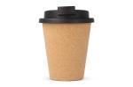 R-PP Cork coffee cup 350 ml Black