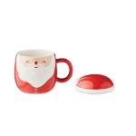 SANTA Keramikbecher 370 ml Rot