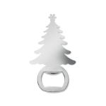 NOTLE Bottle opener Christmas motif Flat silver