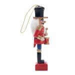 JOLLY Kleine Nussknacker-Figur Rot