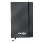 ARCONOT A5 notebook 96 lined sheets Black