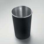 FJARD Recycled stainless steel cup Black