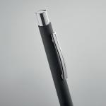 OLYMPIA Recycled paper push ball pen Black