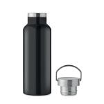 FLORENCE Doppelwandige Flasche 500 ml Schwarz