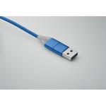 BLUE 4 in 1 charging cable type C Bright royal