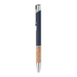 VERIA Push button aluminium pen Aztec blue