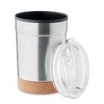 NOMU Double wall tumbler 300ml Flat silver