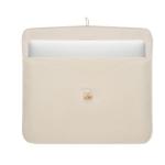 COTIN Laptoptasche Baumwolle Beige