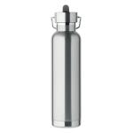 RIFLOW Double wall bottle 660 ml Flat silver