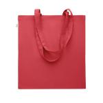 VIVEKA COLOUR Recycled cotton shopping bag Red