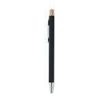 BERGAMO Recycled aluminium ball pen Black