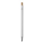 BERGAMO Recycled aluminium ball pen White