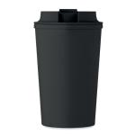 BEIBAKU Doppelwandiger Becher 350 ml Schwarz