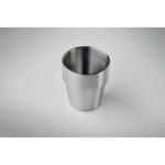 ACERITO Double wall tumbler 250 ml Flat silver