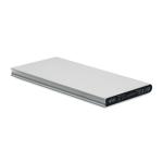 POWERFLAT8C 8000 mAh Powerbank Silber matt