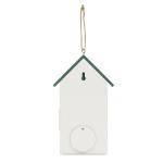 GREENJAY Bird house in plywood White