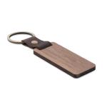 NAWKEY Key ring in walnut and PU Timber