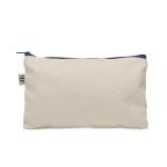 PESACARA Cosmetic bag cotton 340 gr/m² Aztec blue