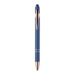 SCRIBBLE Recycled aluminium pen Aztec blue