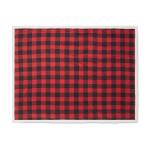 SHERMATT RPET sherpa fleece blanket Red