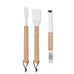 SMOKEY Oakwood barbecue set Timber