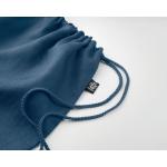 NAIMA BAG Hanf Beutel mit Kordelzug Blau