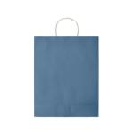 PAPER TONE L Large Gift paper bag 90 gr/m² Aztec blue