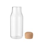 OSNA Glass bottle cork lid 600 ml Transparent