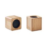 AUDIO SET Set of Bamboo wireless speaker Timber