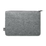 TOPLO Laptoptasche RPET-Filz Grau