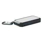 POWEREIGHT Solar Powerbank 8000 mAh Schwarz