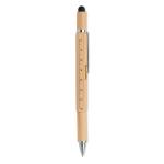 TOOLBAM Spirit level pen in bamboo Timber