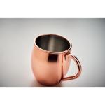 DAIQUIRI Cocktail copper mug 400 ml Flat golden