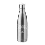 DEREO Doppelwandige Flasche 500 ml Silber matt