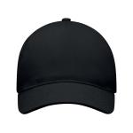 SINGA Baseball Kappe 5 Panels Schwarz