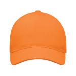 SINGA 5 panel baseball cap Orange