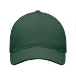 SINGA 5 panel baseball cap Dark green