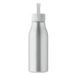 NAIDON Aluminium bottle 650ml Flat silver