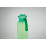 INDI Tritan bottle and hanger 500ml Transparent green