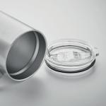 INARI Double wall mug 300 ml Flat silver