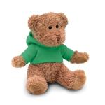 JOHNNY Teddy bear plus with hoodie Green