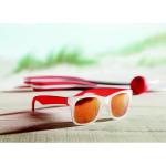 AMERICA TOUCH Verspiegelte Sonnenbrille Rot