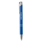 BERN Push button aluminium pen Bright royal