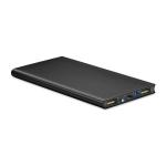 SOLAR POWERFLAT Solar Powerbank 8000 mAh Schwarz