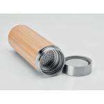 BATUMI Double wall bamboo flask 400ml Timber