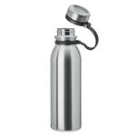 ICELAND LUX Double walled flask 600 ml. Flat silver