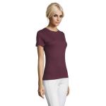 REGENT WOMEN T-SHIRT 150g, burgundy Burgundy | L