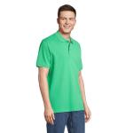 PEGASE Polo Organic 210g, Spring green Spring green | XS